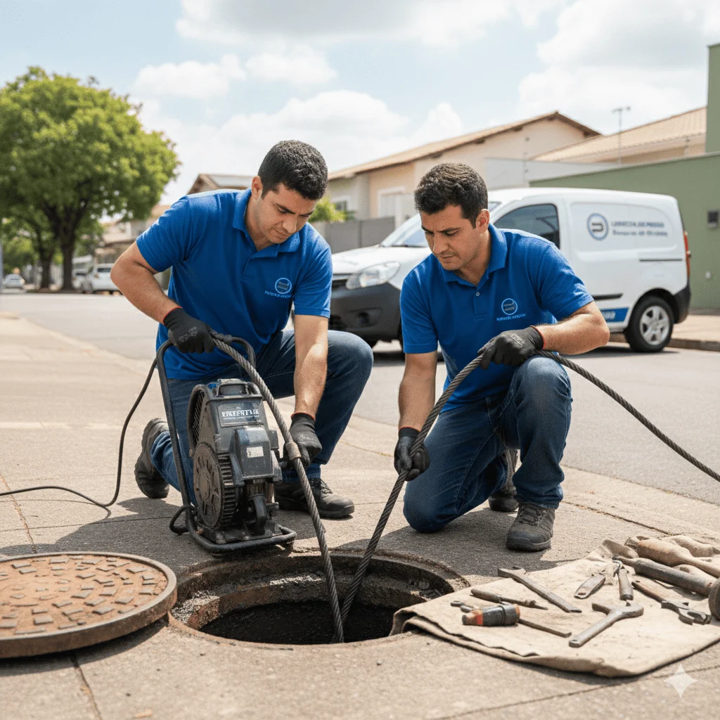 Desentupimento de Esgotos
